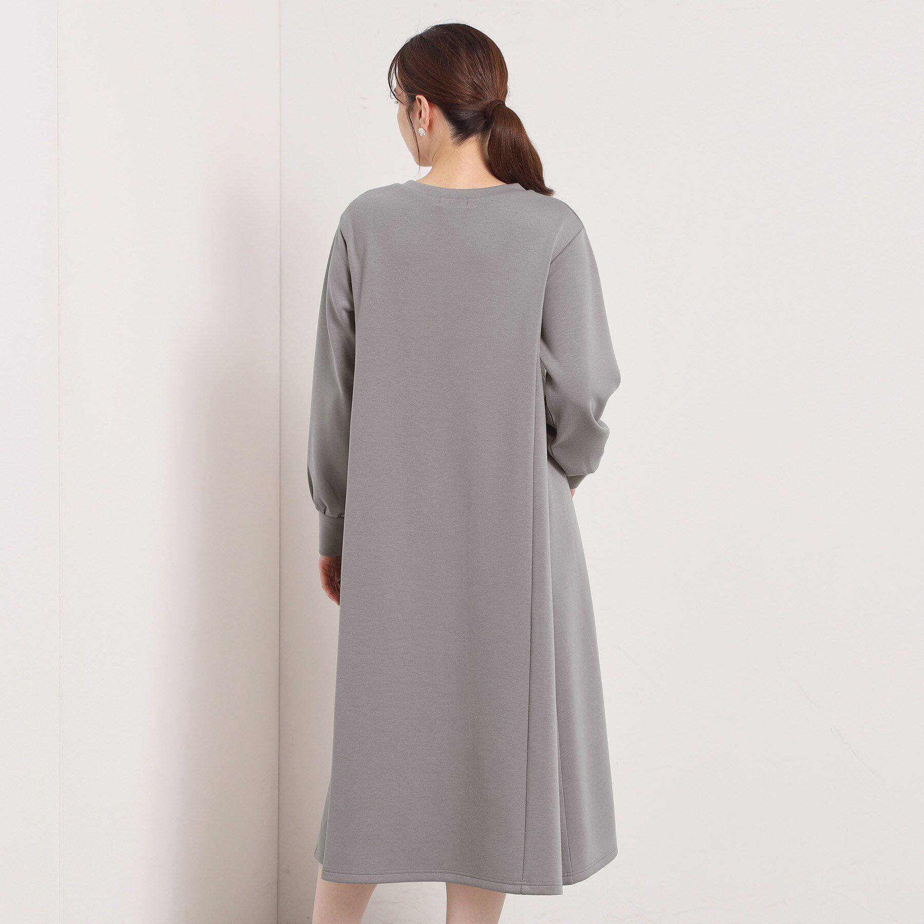 ITS&rsquo;DEMO「【洗濯機OK】フロントジップワンピース」|ワンピース|