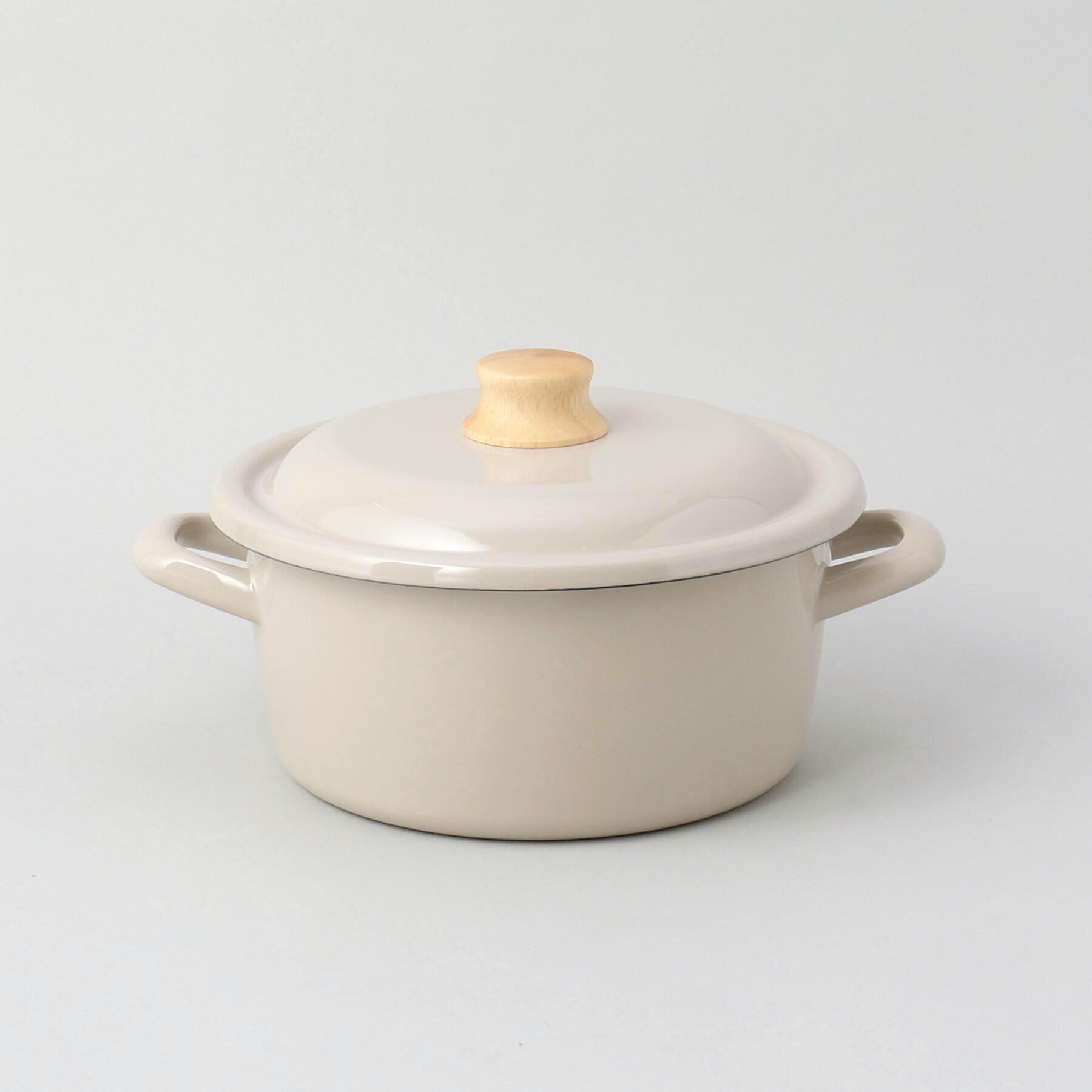 212 KITCHEN STORE「コットンプラス 20cmキャセロール BE ＜富士ホーロー＞」|食器・キッチングッズ|その他