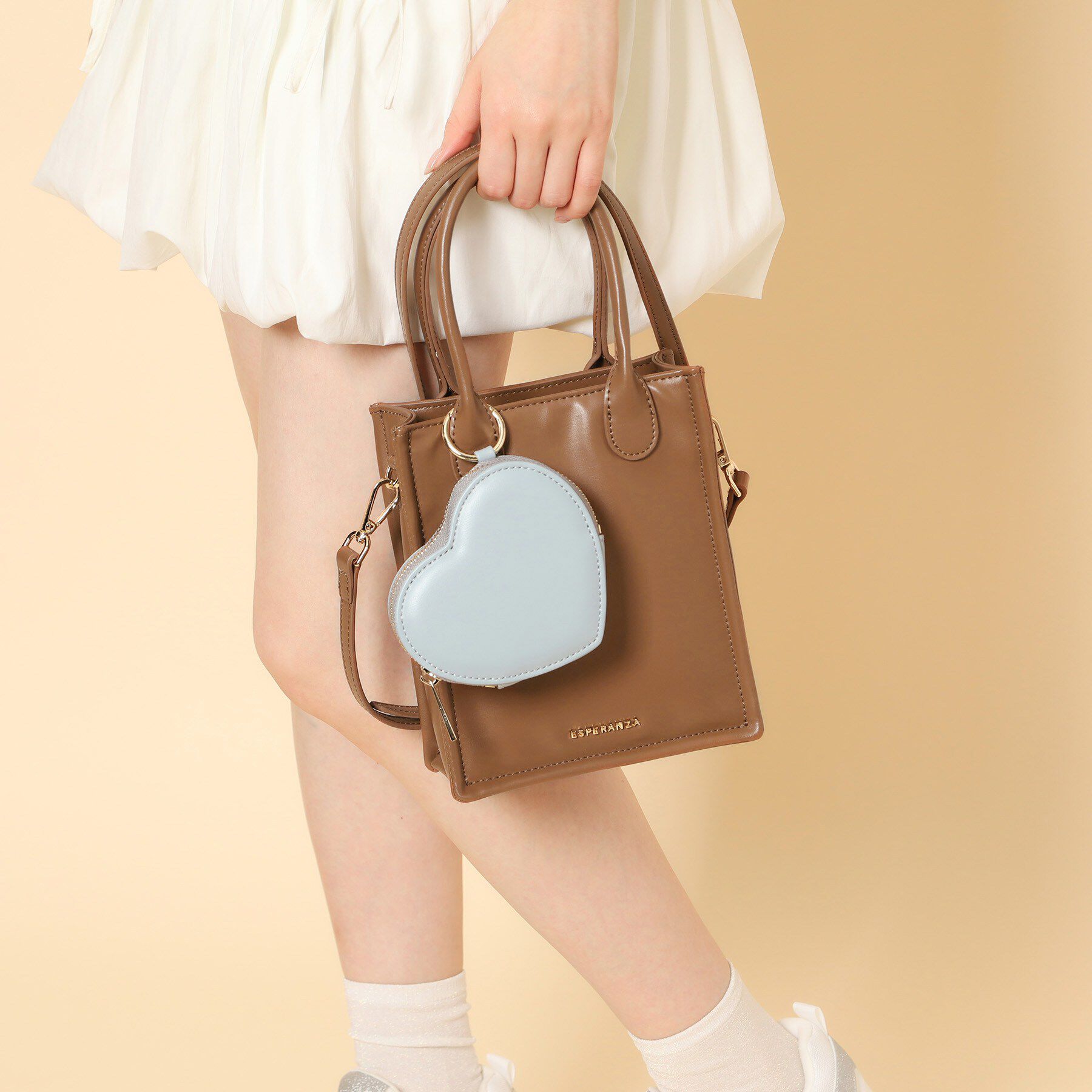 ESPERANZA「【VALENTINE Collection】ハートショルダーバッグ」|ショルダー・メッセンジャー|