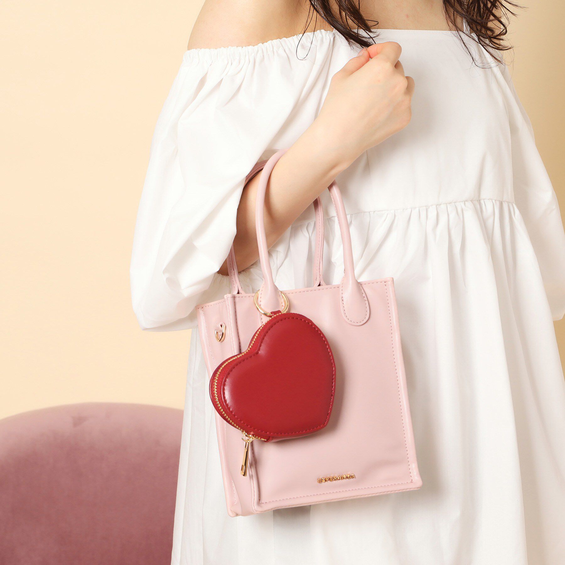 ESPERANZA「【VALENTINE Collection】ハートショルダーバッグ」|ショルダー・メッセンジャー|