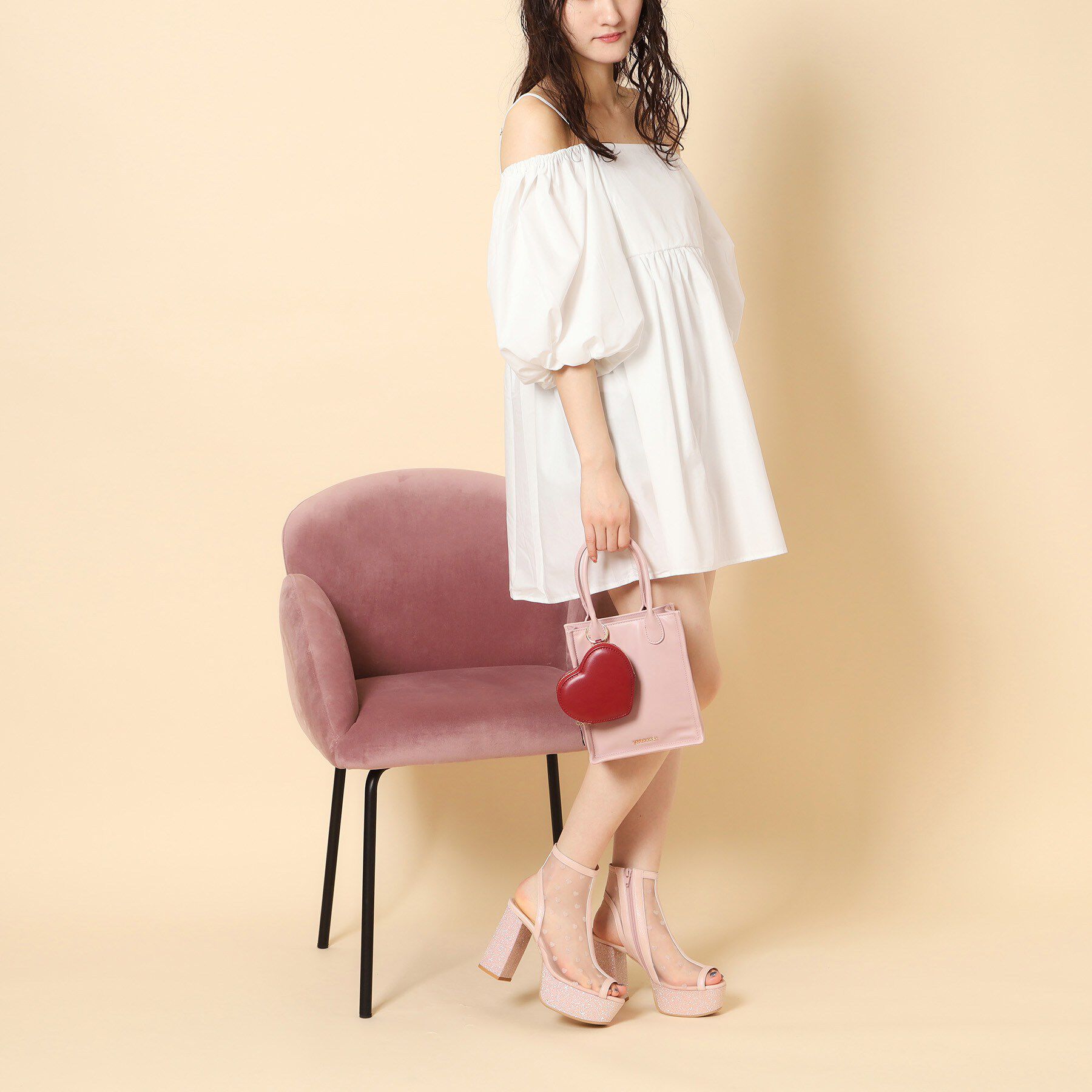 ESPERANZA「【VALENTINE Collection】ハートショルダーバッグ」|ショルダー・メッセンジャー|