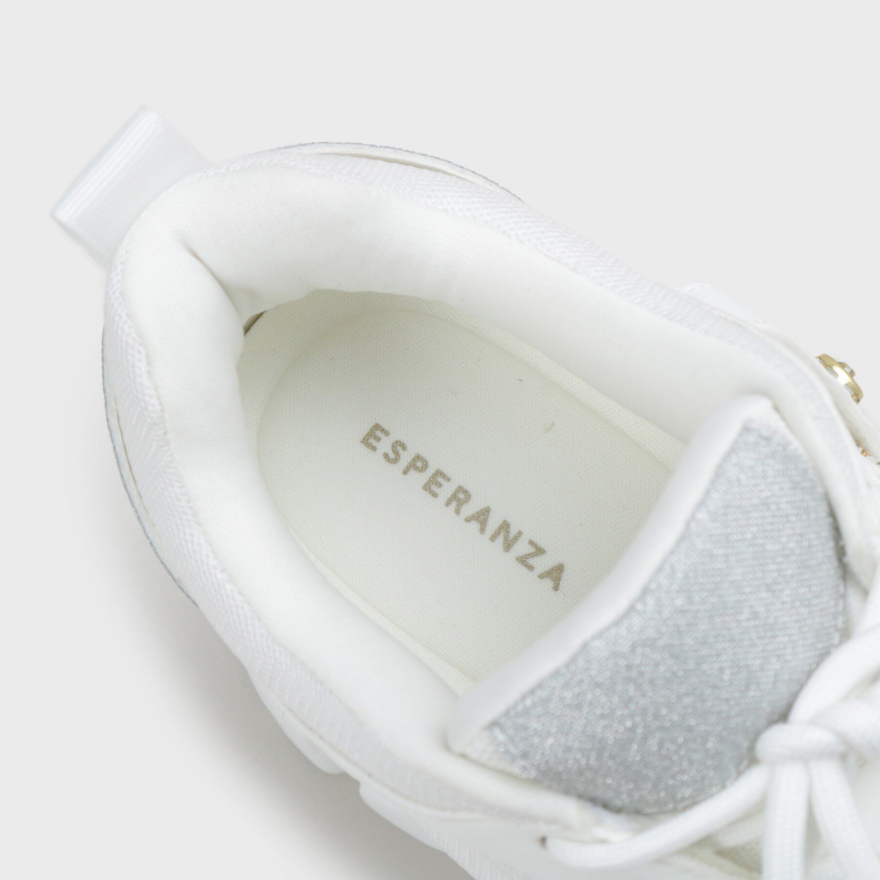 ESPERANZA「【VALENTINE Collection】きゅんフィットハートチャームスニーカー」|スニーカー|