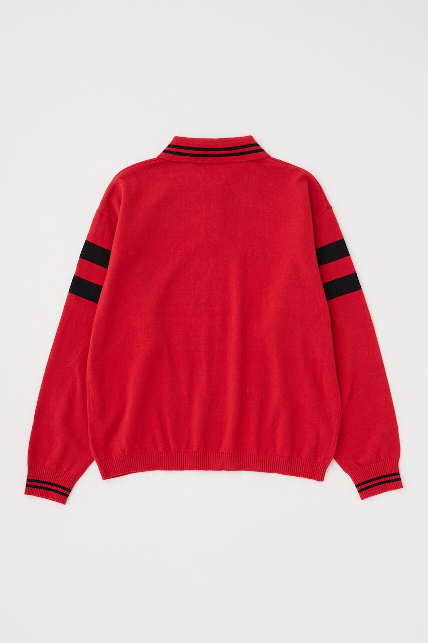 MOUSSY「RUGGER ニットポロ」|ニット・セーター|