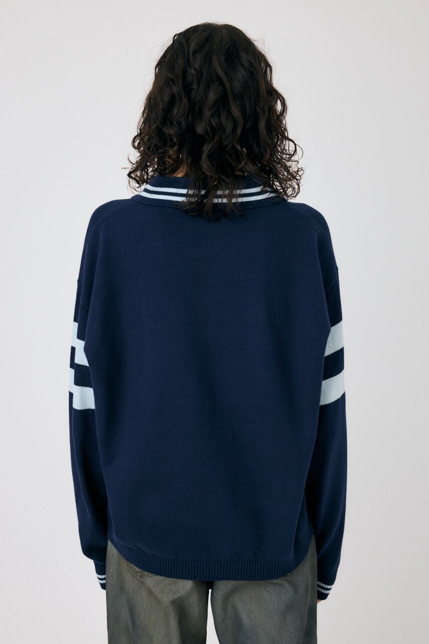 MOUSSY「RUGGER ニットポロ」|ニット・セーター|