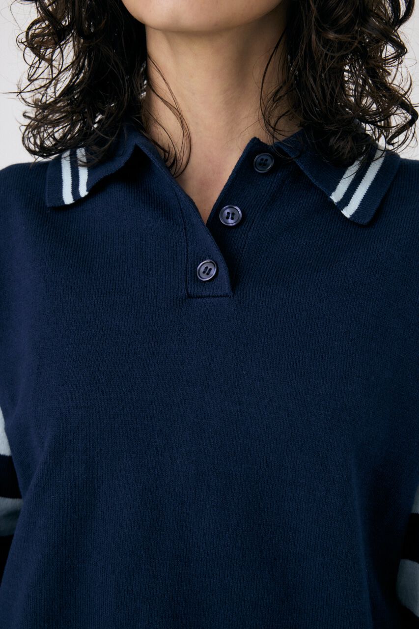 MOUSSY「RUGGER ニットポロ」|ニット・セーター|