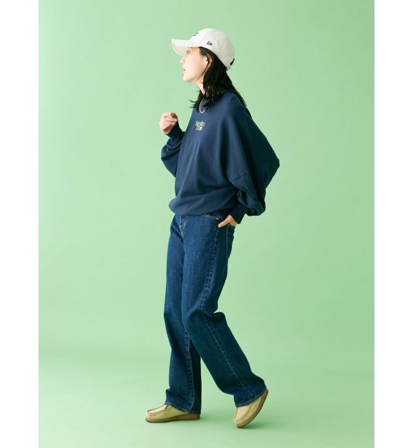 Ungrid「【WEB限定】刺繍ロゴルーズスウェット」|スウェット・ジャージ|