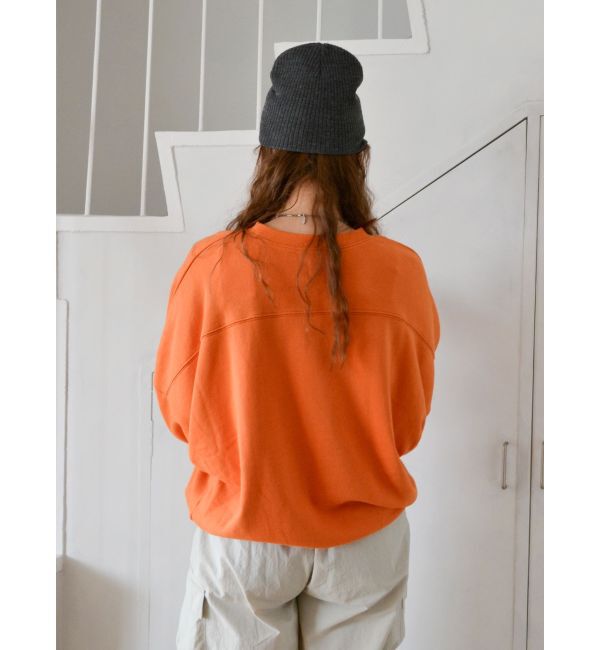 Ungrid「【WEB限定】刺繍ロゴルーズスウェット」|スウェット・ジャージ|