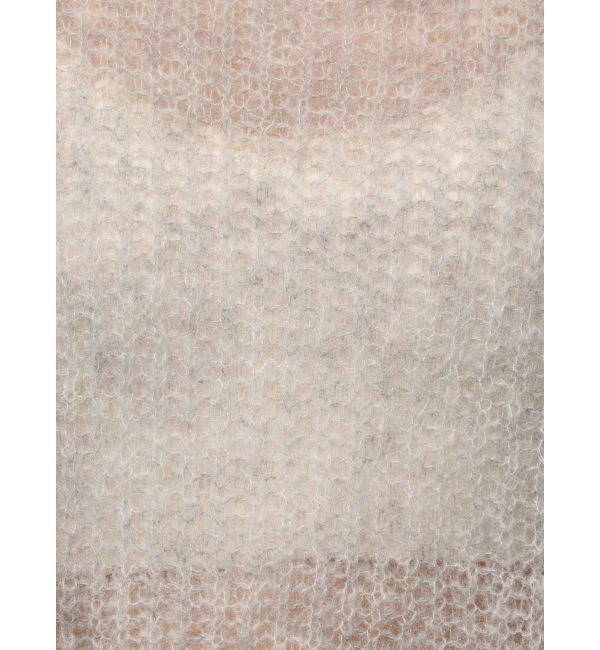 Ungrid「アルパカ混透かし編みニット」|ニット・セーター|