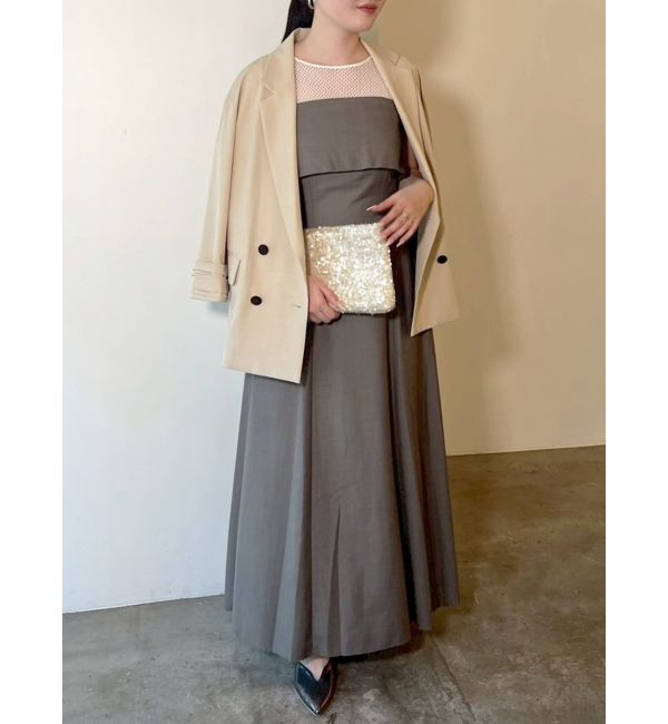 LAGUNAMOON「LADYメッシュドッキングベアドレス」|ドレス|