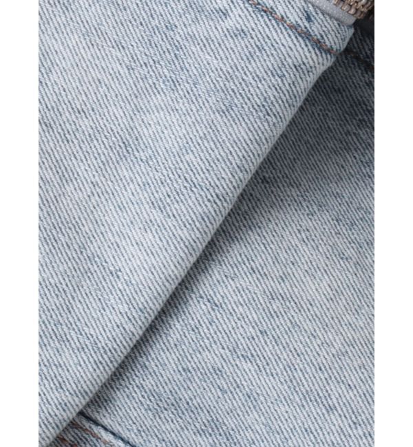 LAGUNAMOON「デニムアシンメトリーZIPベアワンピース」|ワンピース|