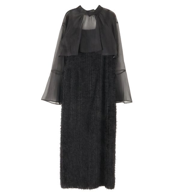 LAGUNAMOON「LADYブラウスレイヤードキャミワンピース」|ワンピース|