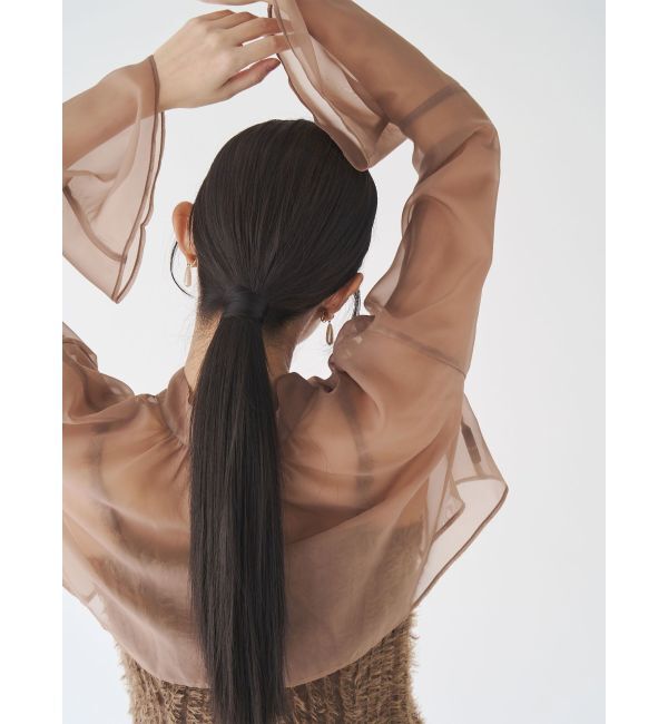 LAGUNAMOON「LADYブラウスレイヤードキャミワンピース」|ワンピース|