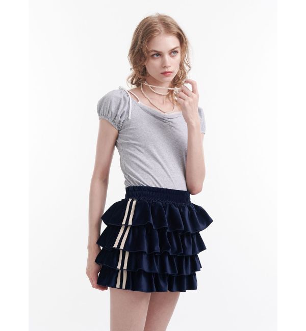 jouetie「レースドッキングリボントップス」|Tシャツ・カットソー|