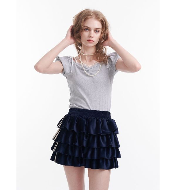 jouetie「レースドッキングリボントップス」|Tシャツ・カットソー|