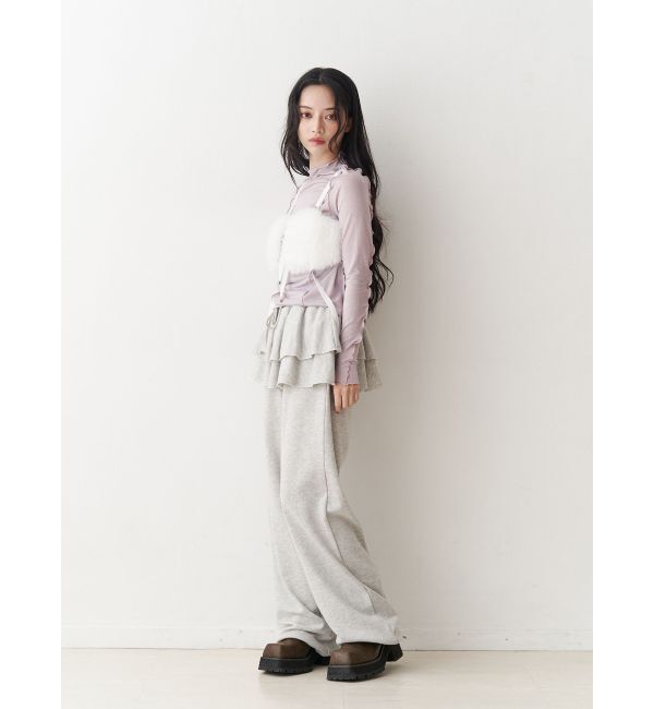 jouetie「ラメハイネックトップス」|Tシャツ・カットソー|