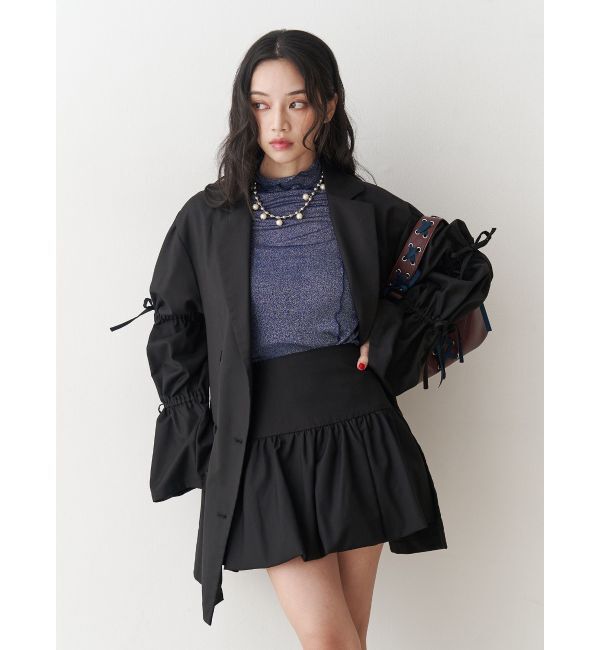 jouetie「ラメハイネックトップス」|Tシャツ・カットソー|