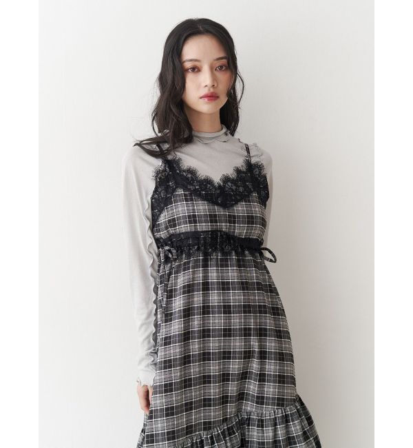 jouetie「ラメハイネックトップス」|Tシャツ・カットソー|