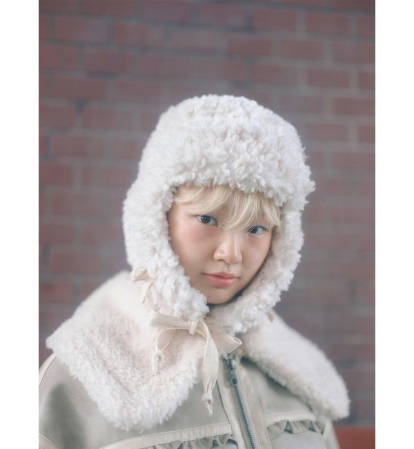 merry jenny「クリームボアムートンブルゾン」|その他|