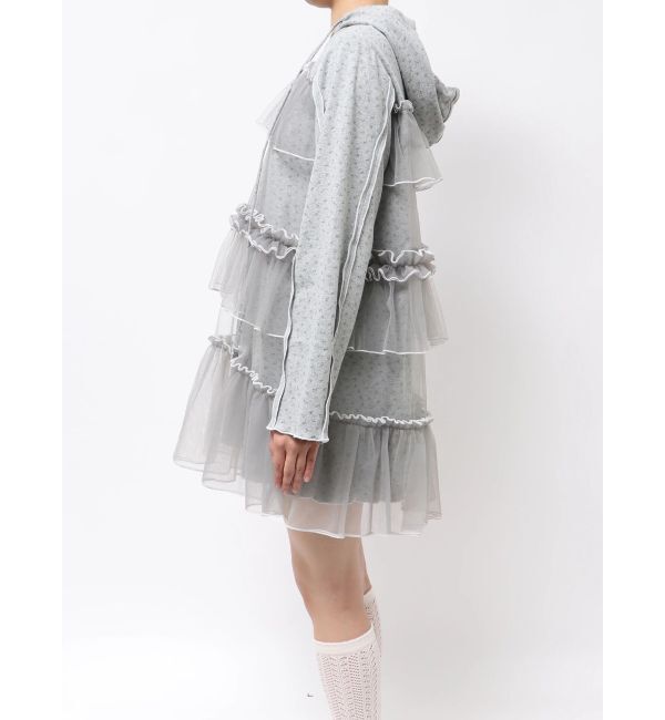 merry jenny「ミルキーアイレットチュールワンピース」|ワンピース|