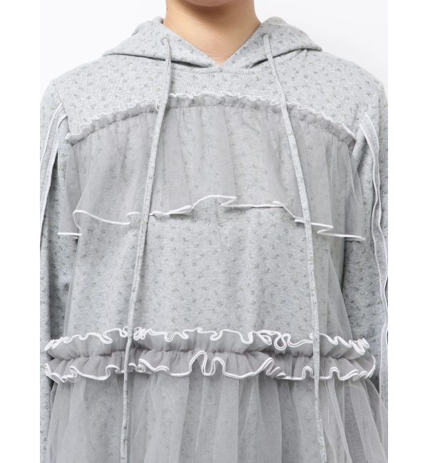 merry jenny「ミルキーアイレットチュールワンピース」|ワンピース|