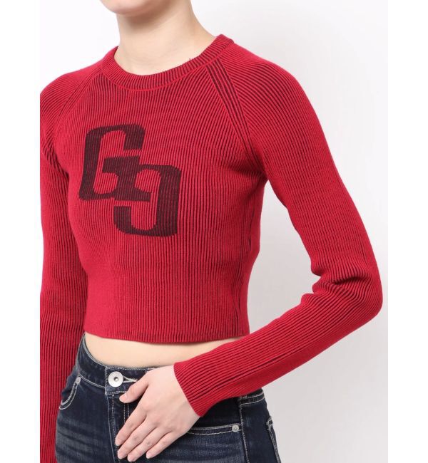 GYDA「GG two color scheme ニットトップス」|ニット・セーター|