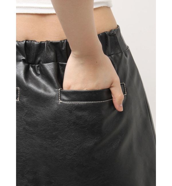 GYDA「サイドZIPスカートライクショートパンツ」|スカート|