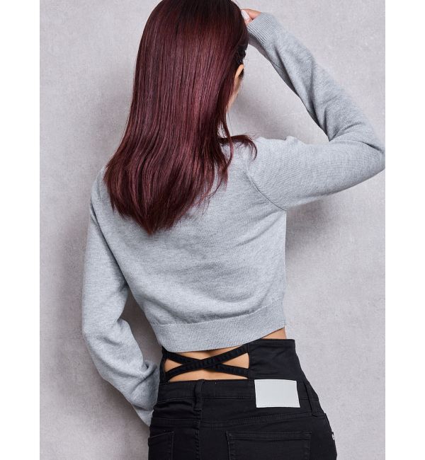 GYDA「Symmetry GYDAラメニットトップス」|ニット・セーター|