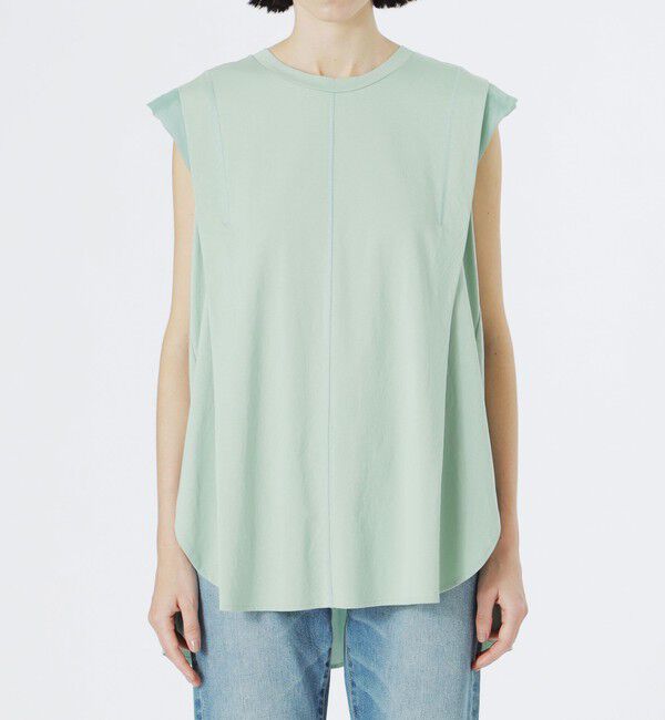  「フレアテールバックプリーツカットソー」|Tシャツ・カットソー|