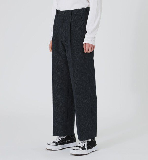  「クラックジャカードスラックス」|スラックス|