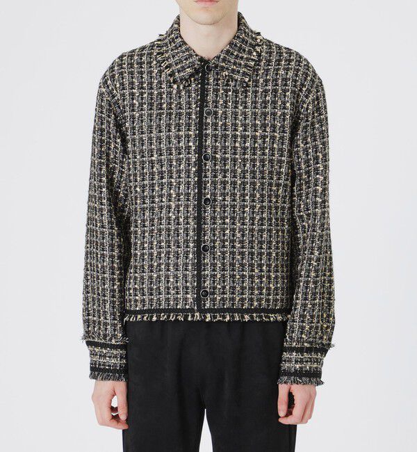  「バンビーナツイードブルゾン」|ブルゾン・スタジャン|