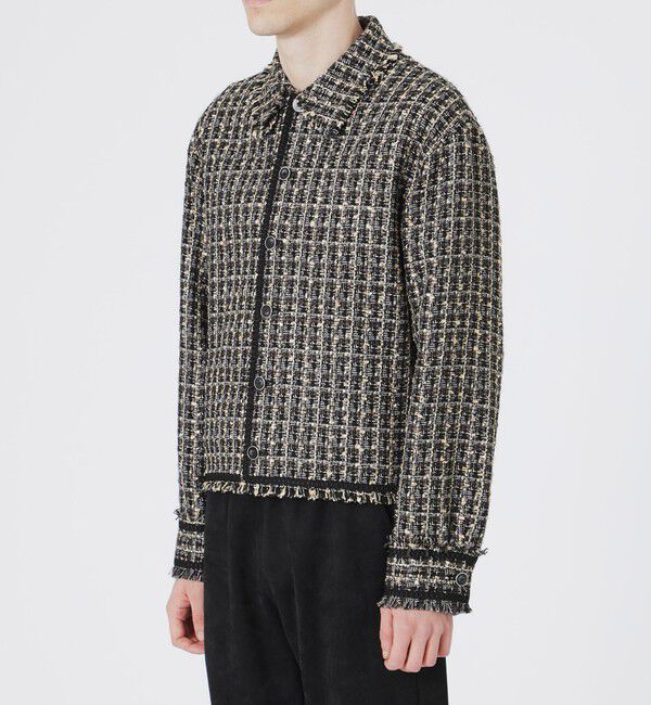  「バンビーナツイードブルゾン」|ブルゾン・スタジャン|