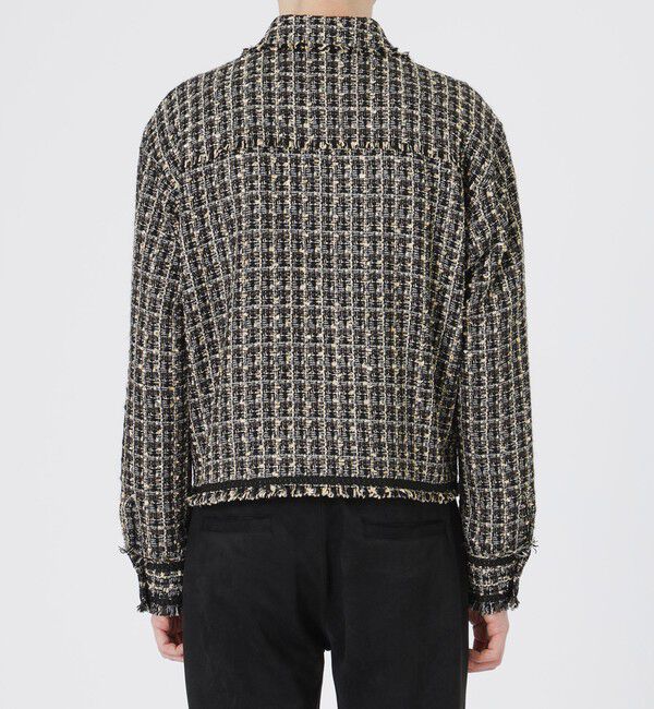  「バンビーナツイードブルゾン」|ブルゾン・スタジャン|