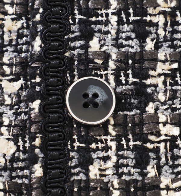  「バンビーナツイードブルゾン」|ブルゾン・スタジャン|