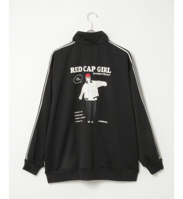 VENCE share style「【セットアップ対応】Red Cap Girl レッドキャップガール トラックジャケット」|カーディガン|