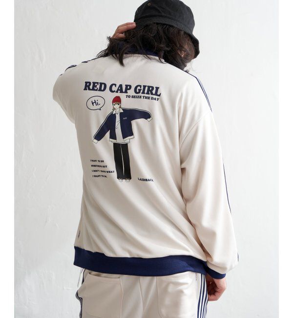 VENCE share style「【セットアップ対応】Red Cap Girl レッドキャップガール トラックジャケット」|カーディガン|