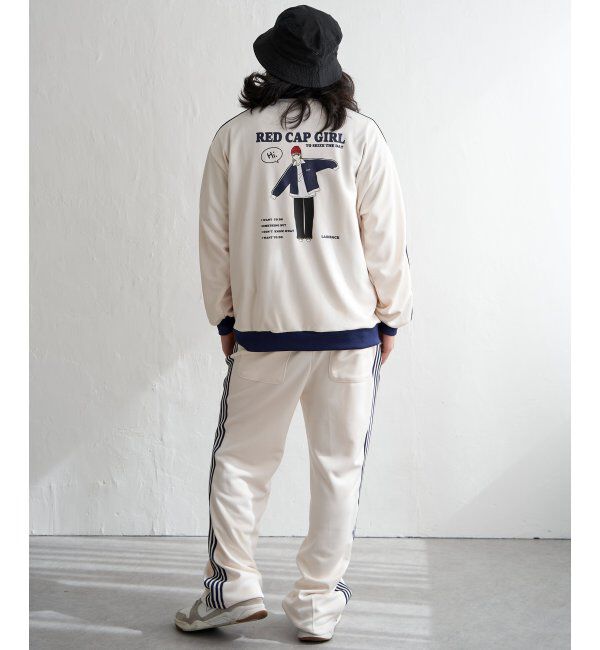 VENCE share style「【セットアップ対応】Red Cap Girl レッドキャップガール トラックジャケット」|カーディガン|