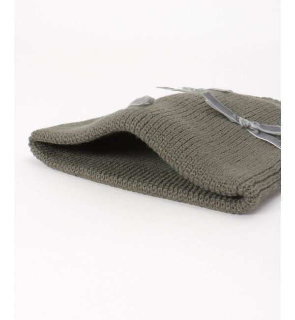 VENCE share style「ベロアリボンニット帽」|ニット帽|