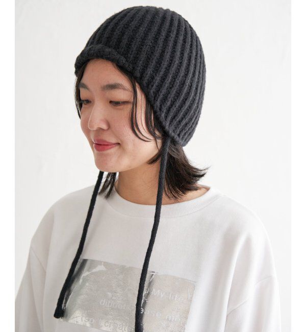 VENCE share style「耳付きニット帽」|ニット帽|