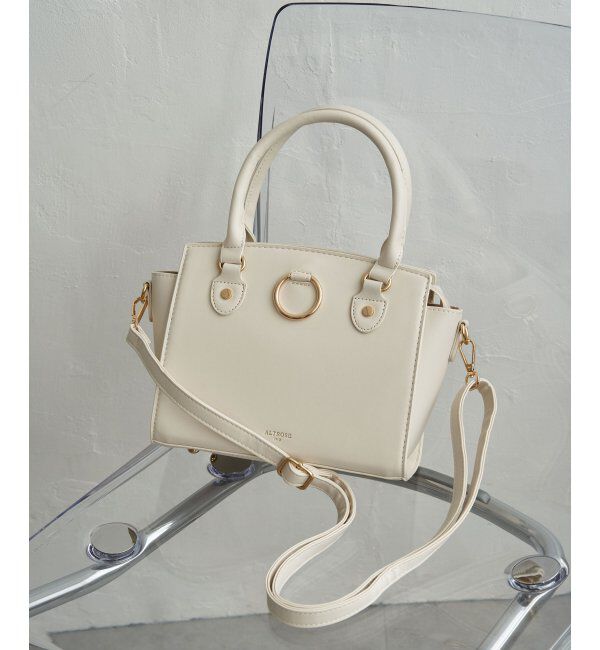 VENCE share style「シャロー2WAYミニトートバッグ」|その他|オフホワイト