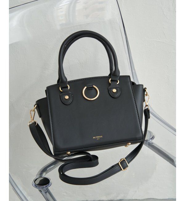 VENCE share style「シャロー2WAYミニトートバッグ」|その他|ブラック