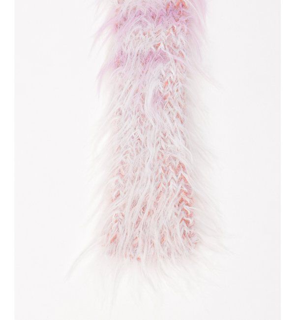 VENCE share style「ニュアンスファースリムマフラー」|バンダナ・スカーフ|