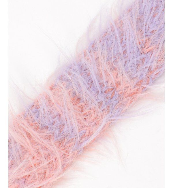 VENCE share style「ニュアンスファースリムマフラー」|バンダナ・スカーフ|