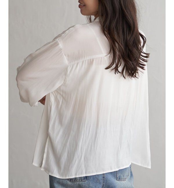 VENCE share style「袖フリルブラウス」|シャツ・ブラウス|