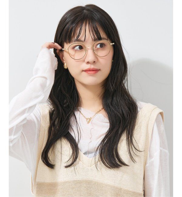  「Zoff|UNITED ARROWS|ボストン型 メガネ｜ユナイテッドアローズ レンズ交換券付」|メガネ|