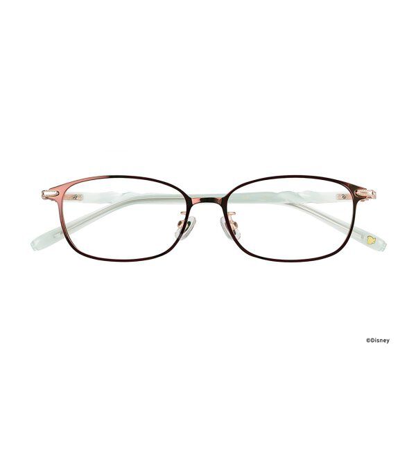  「メガネ Disney PRINCESS アリエル (カジュアルライン) ディズニープリンセス レンズ交換券付」|メガネ|