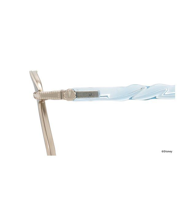  「メガネ Disney PRINCESS アリエル (カジュアルライン) ディズニープリンセス レンズ交換券付」|メガネ|