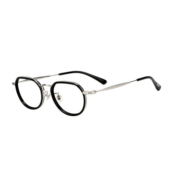  「Zoff｜Knuth Marf ボストン型 メガネ   クラウンパント ｜伊達・度付きメガネ   レンズ交換券付」|メガネ|