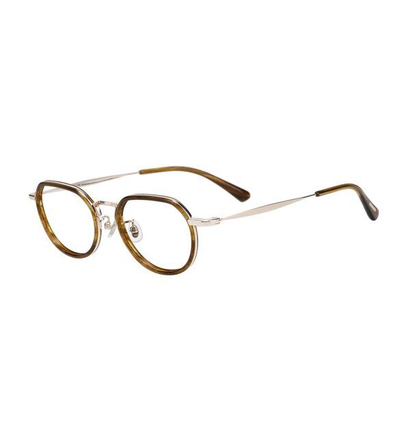  「Zoff｜Knuth Marf ボストン型 メガネ   クラウンパント ｜伊達・度付きメガネ   レンズ交換券付」|メガネ|