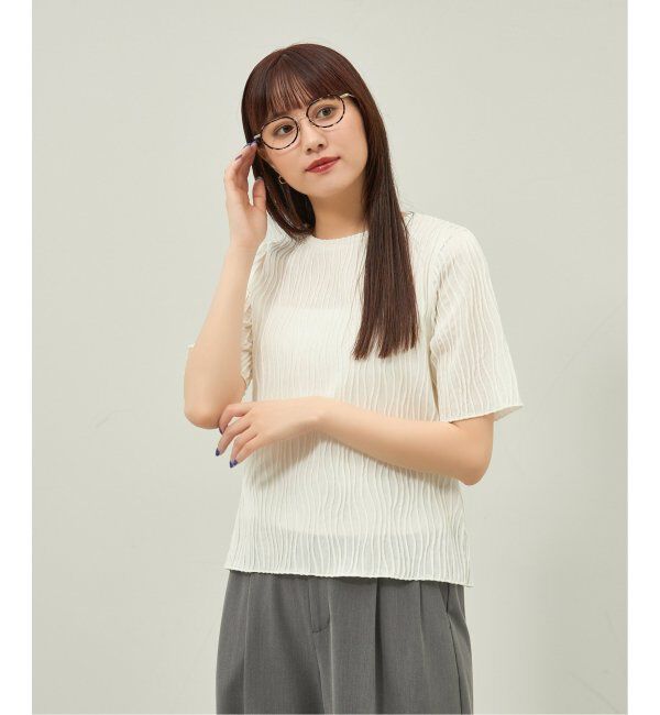  「Zoff｜Knuth Marf ボストン型 メガネ   クラウンパント ｜伊達・度付きメガネ   レンズ交換券付」|メガネ|