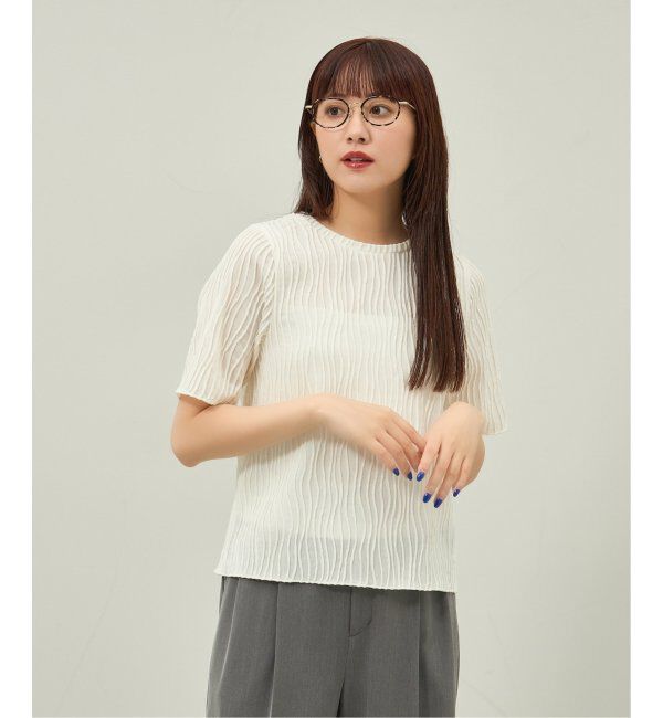  「Zoff｜Knuth Marf ボストン型 メガネ   クラウンパント ｜伊達・度付きメガネ   レンズ交換券付」|メガネ|